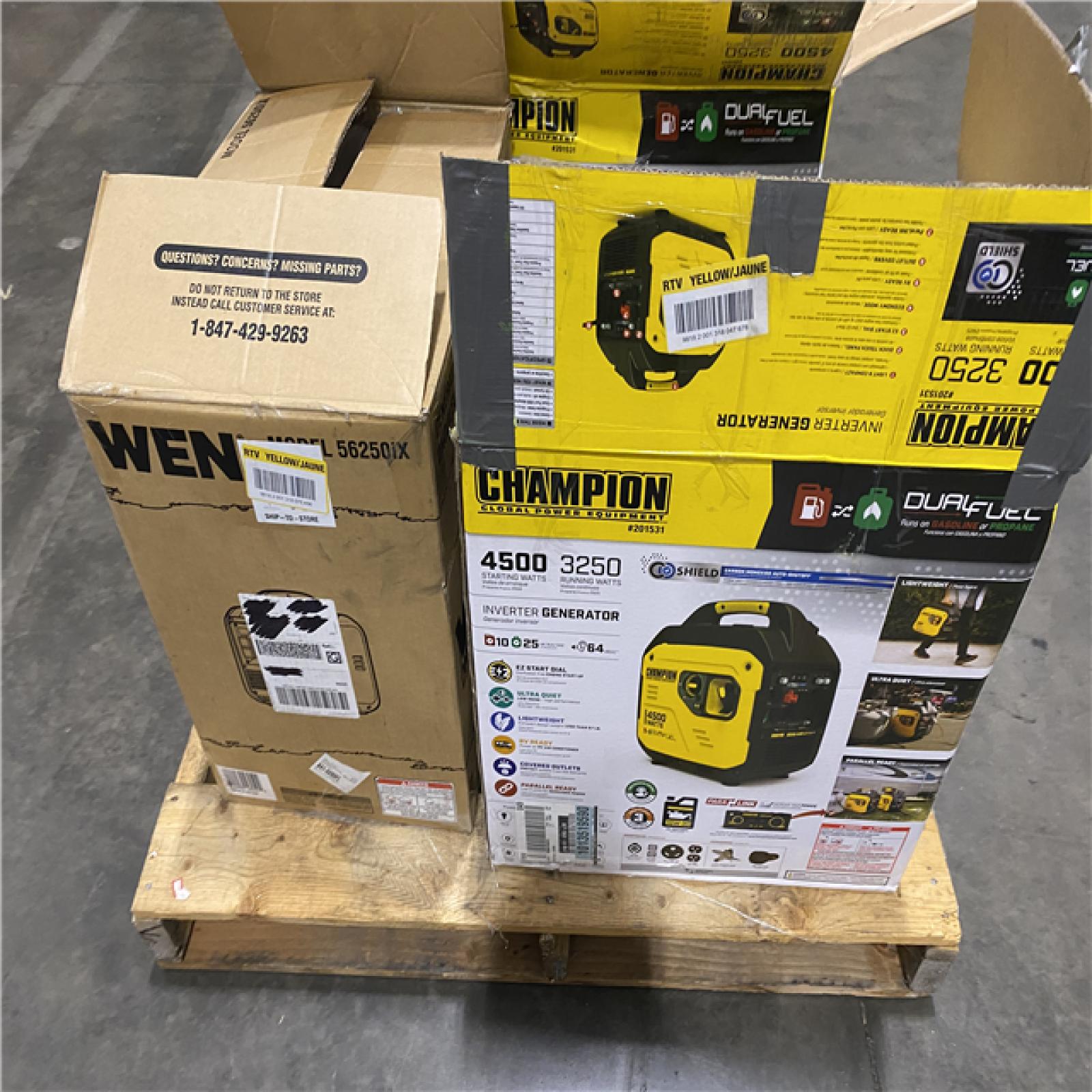 Dallas Location - As-Is  Portable Generator (Lot Of 3)