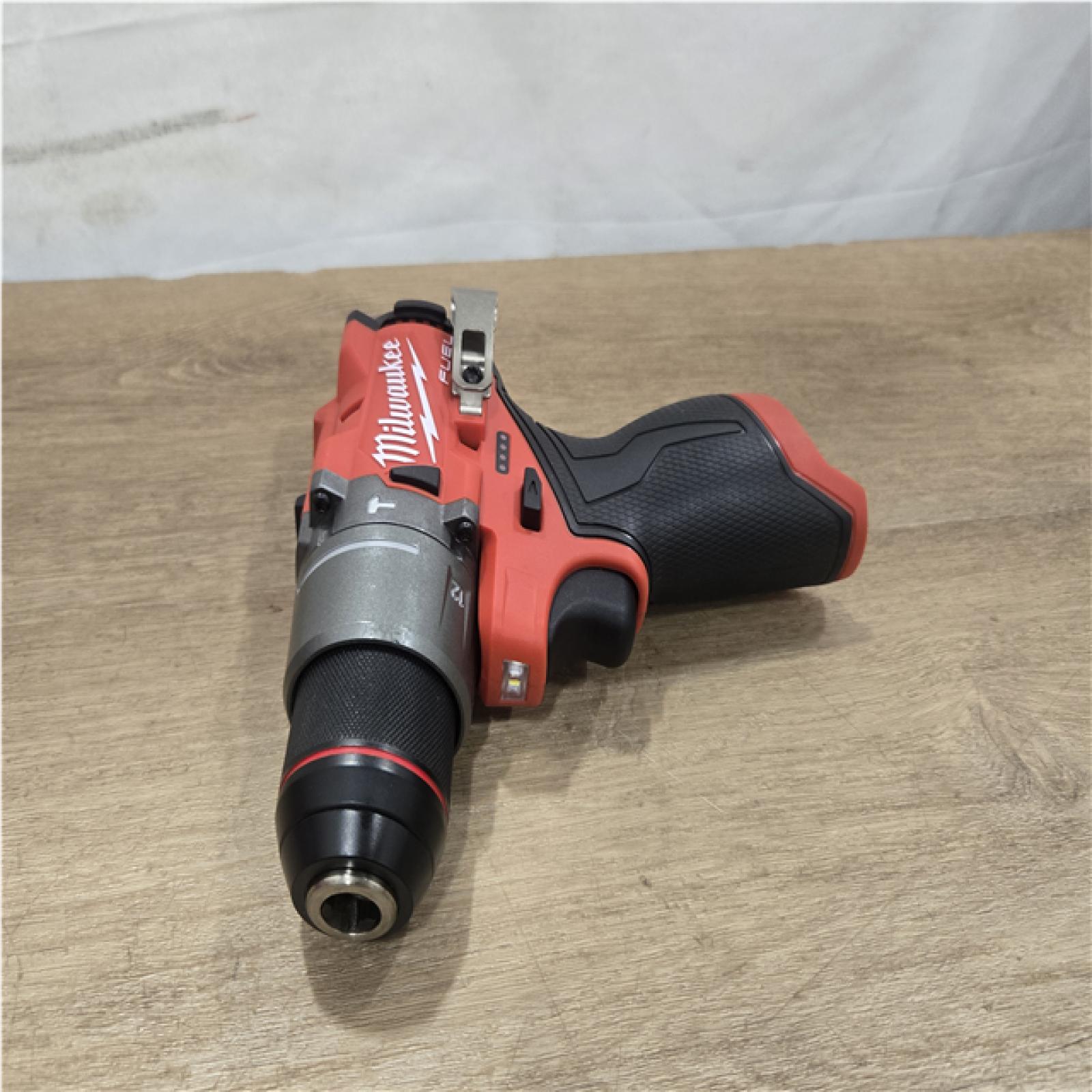 AS-IS Milwaukee FUEL 12-Volt Lithium-Ion Brushless Cordless Hammer Drill and Impact Driver Combo Kit