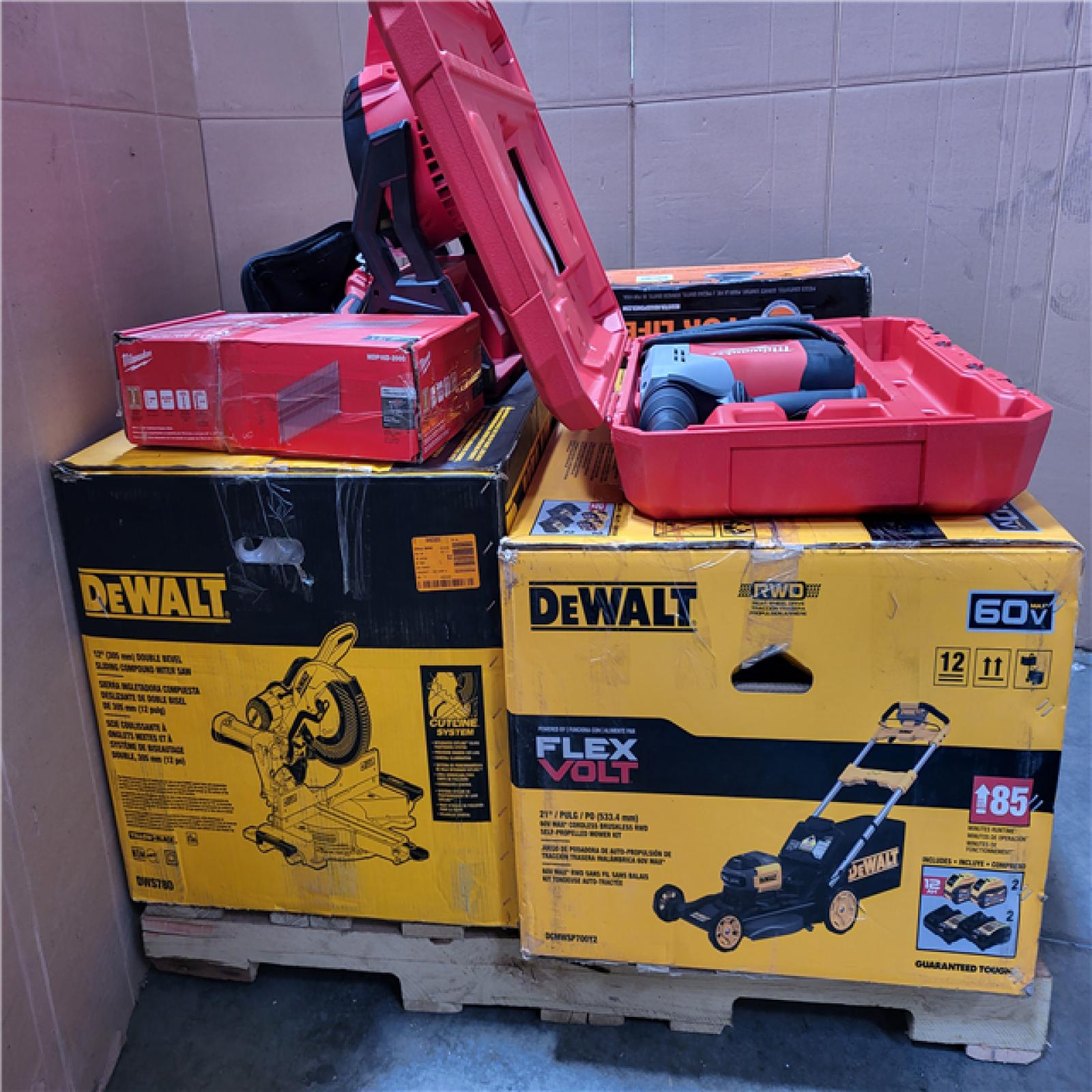 CALIFORNIA AS-IS TOOL PALLET