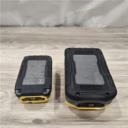 AS-IS Dewalt 20V MAX POWERSTACK Lithium-Ion Batteries and Charger Starter Kit