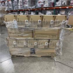 DALLAS LOCATION- DALLAS LOCATION- Hampton Bay Riley 44 in. LED Brushed Nickel Ceiling Fan with Light Kit PALLET -(36 UNITS)