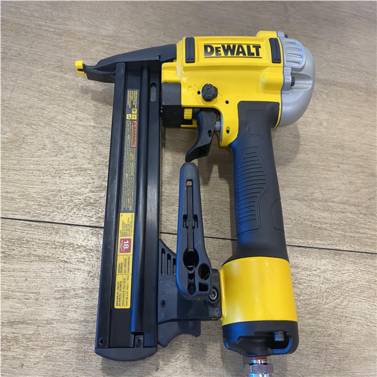 AS-IS DEWALT Pneumatic 18-Gauge 1/4 in. Crown Corded Stapler