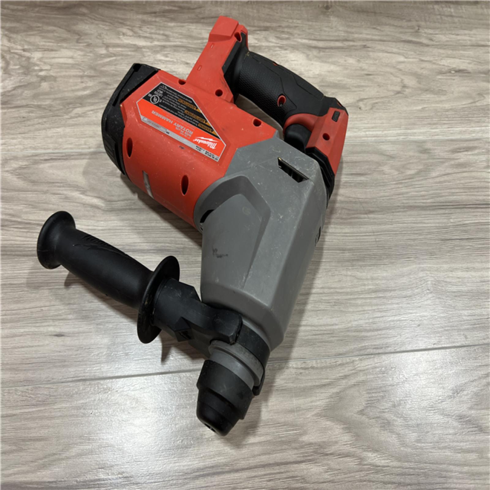 AS-IS Milwaukee FUEL 18V Lithium-Ion Brushless Cordless 1 in. SDS-Plus Rotary Hammer (Tool-Only)