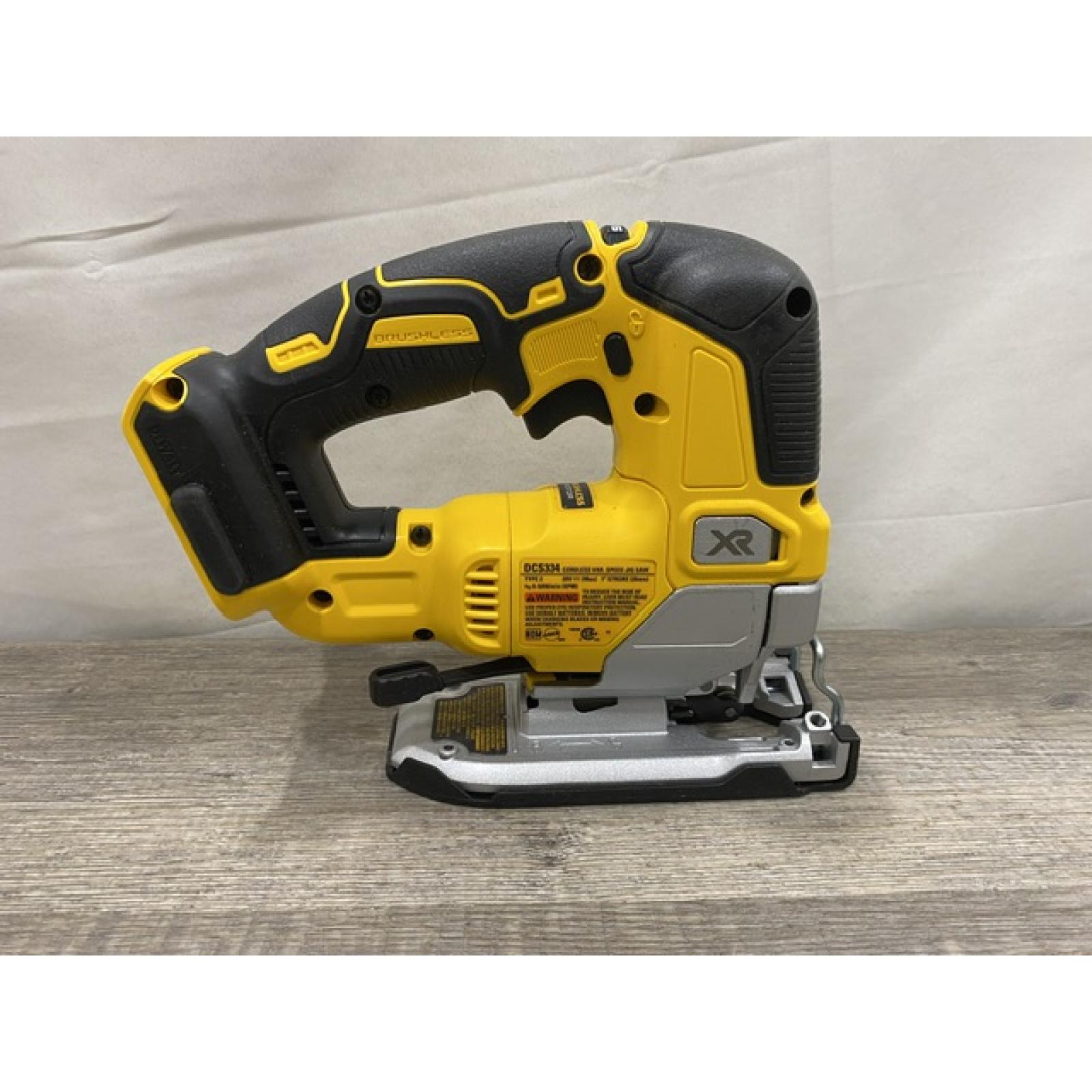 AS-IS DEWALT 20V MAX XR Cordless Brushless Jigsaw (Tool Only)