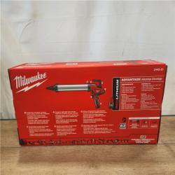 NEW- Milwaukee 12V Lithium-ion Cordless 20 oz. Aluminum Barrel Adhesive and Caulk Gun Kit