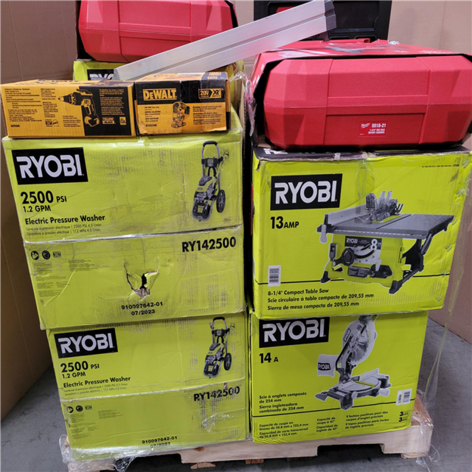 CALIFORNIA AS-IS TOOL PALLET