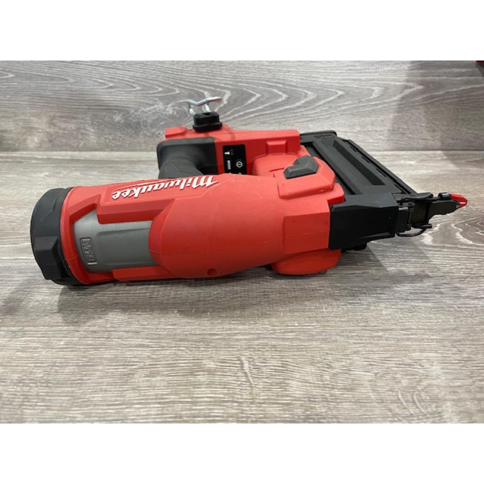 AS-IS Milwaukee FUEL 18-Volt Lithium-Ion Brushless Cordless Gen II 18-Gauge Brad Nailer (Tool-Only)