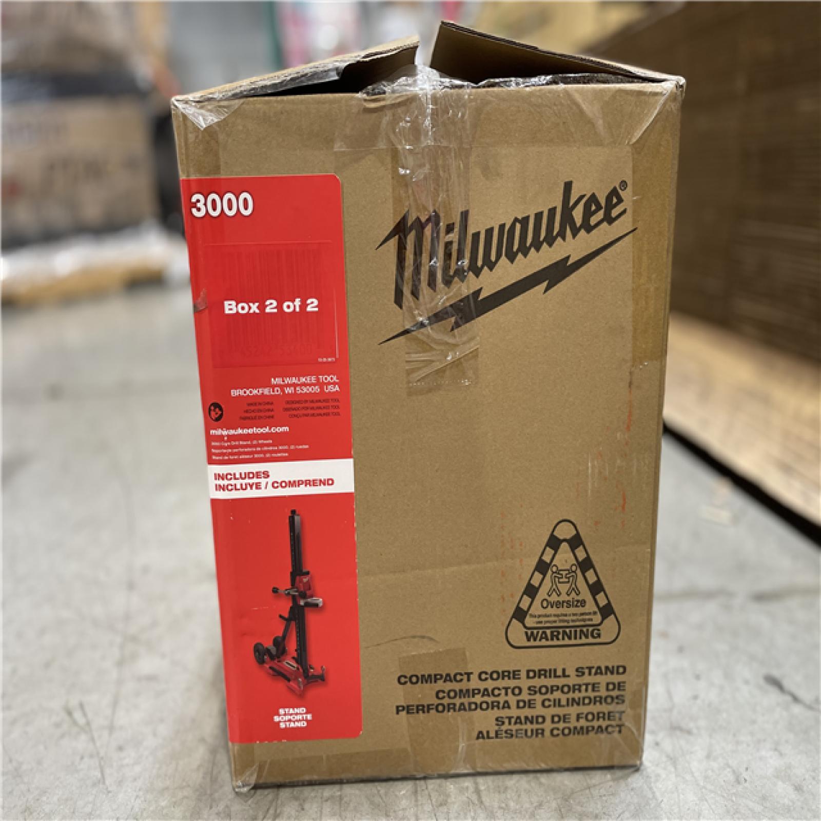 DALLAS LOCATION- AS-IS MILWAUKEE Compact Core Drill Stand