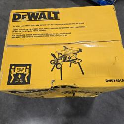 NEW DEWALT 10 in. 15 Amp 120V Site-Pro Compact Jobsite Table Saw