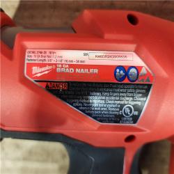 HOUSTON LOCATION - AS-IS Milwaukee FUEL 18-Volt Lithium-Ion Brushless Cordless Gen II 18-Gauge Brad Nailer (Tool-Only)