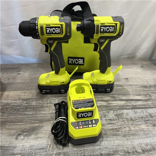 AS-IS RYOBI ONE+ 18V Cordless 2-Tool Combo Kit