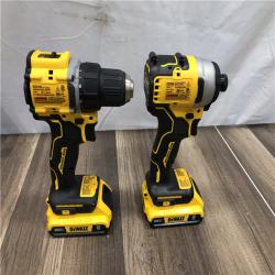 AS-IS DEWALT ATOMIC 20-Volt MAX Lithium-Ion Cordless Combo Kit
