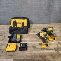 HOUSTON LOCATION - AS-IS DEWALT 2 TOOL COMBO KIT W/ (2) BATTERY & CHARGER