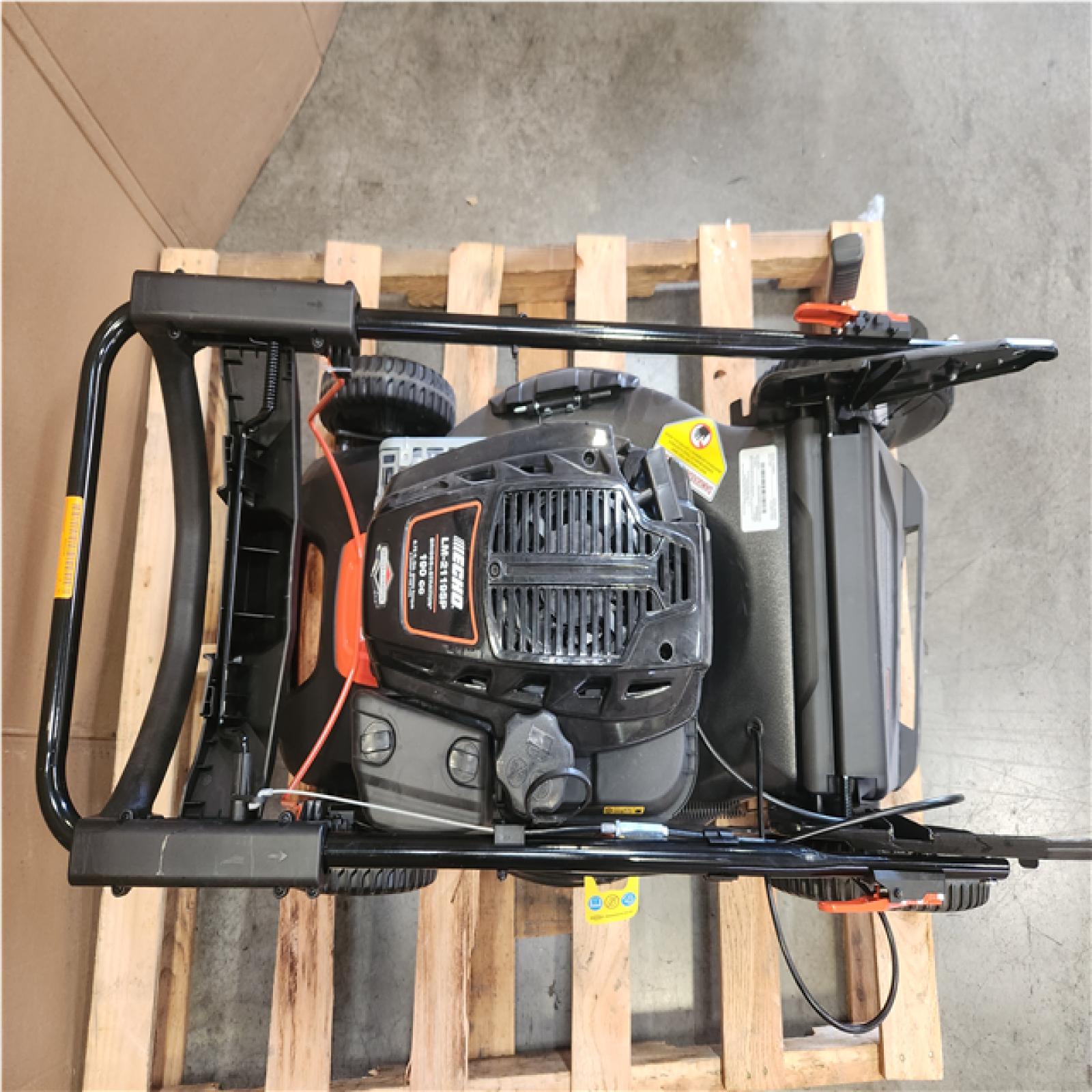 Phoenix NEW ECHO 21 in. 190 cc Briggs and Stratton Gas 3-in-1 Dual Blade RWD Self-Propelled Lawn Mower with Single Lever Deck Adjustment (NO BAG)
