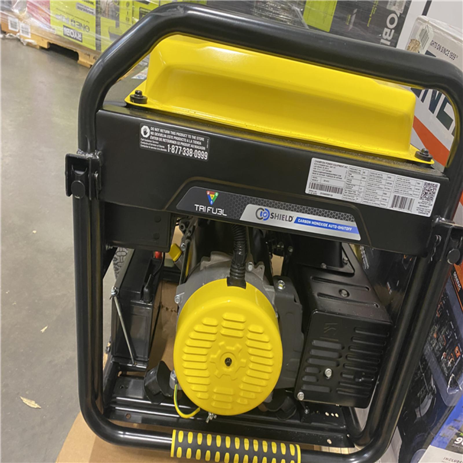 Dallas Location - As-Is Champion 9200-Watt Tri-Fuel Portable Generator