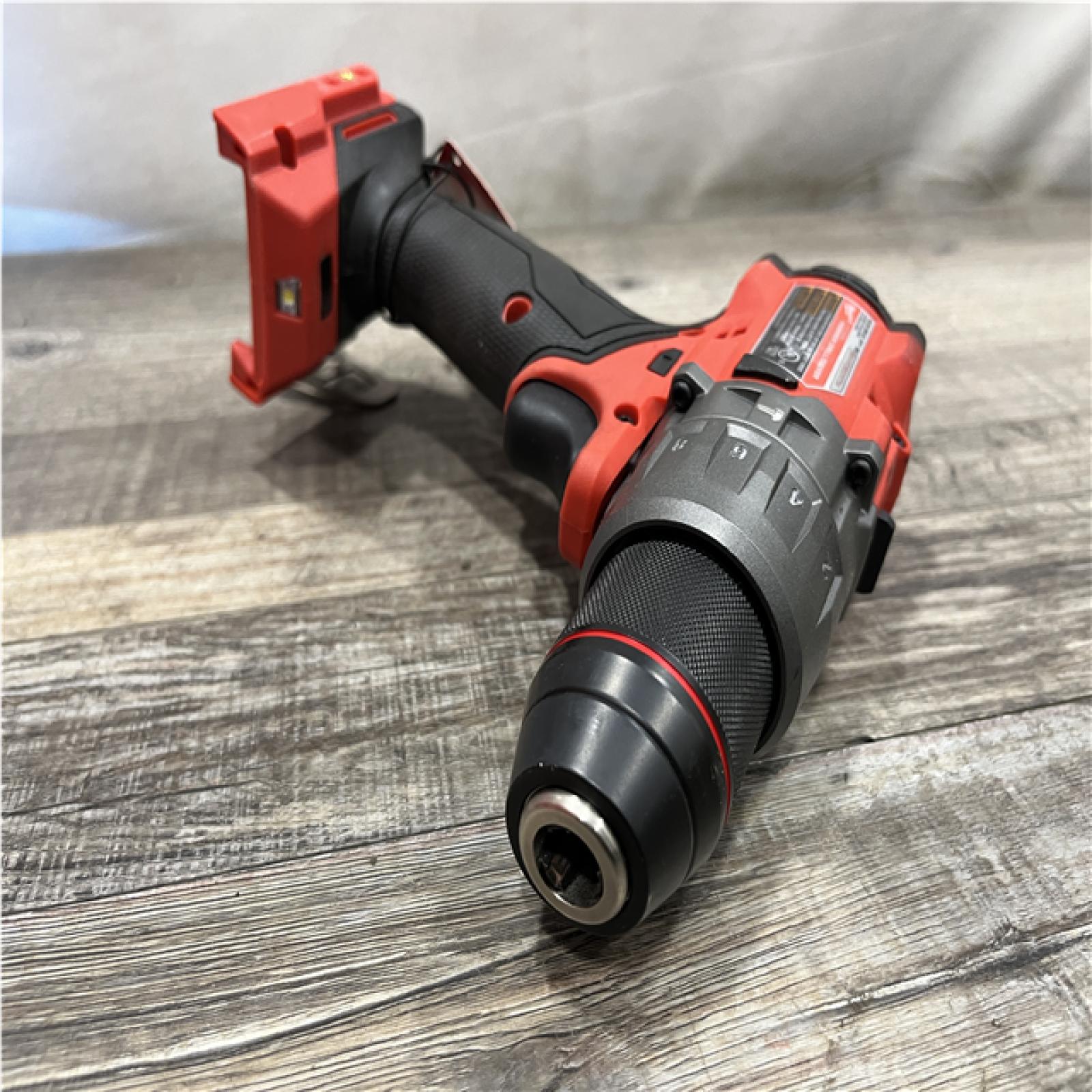 AS-IS Milwaukee FUEL 18V Lithium-Ion Brushless Cordless 1/2 in. Hammer Drill/Driver (Tool-Only)