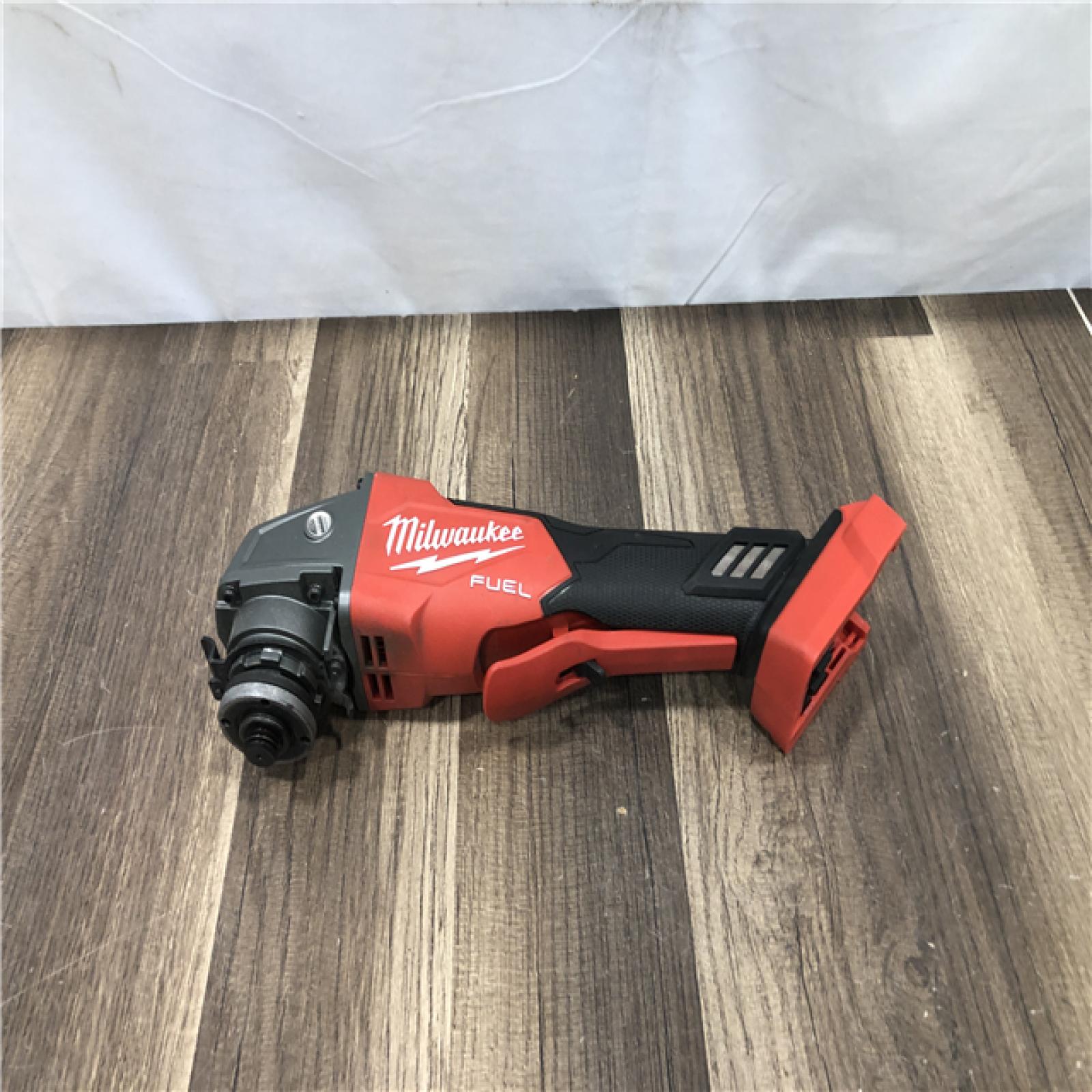 AS-IS Milwaukee FUEL 18V Lithium-Ion Brushless Cordless 4-1/2 in./5 in. Grinder w/Paddle Switch (Tool-Only)