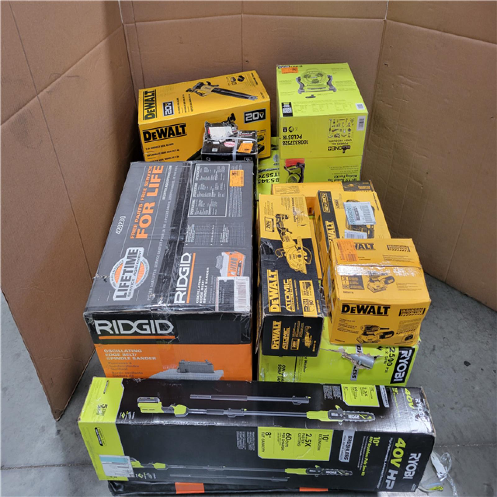 CALIFORNIA AS-IS TOOL PALLET