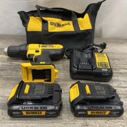 AS-IS DEWALT 20V MAX Cordless 1/2 in. Drill/Driver Kit