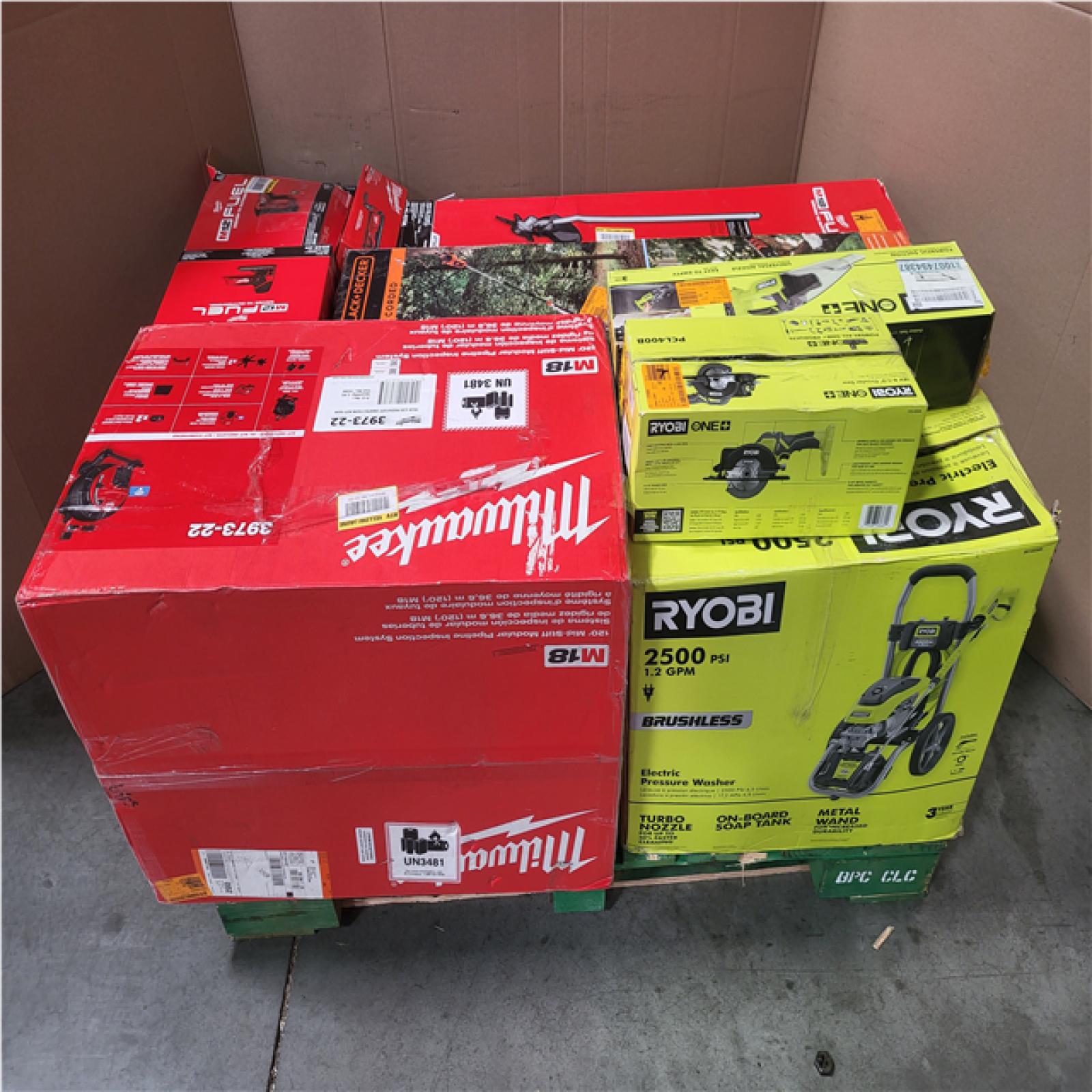 CALIFORNIA AS-IS TOOL PALLET