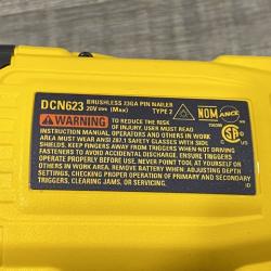 AS-IS DEWALT ATOMIC 20V MAX Lithium Ion Cordless 23 Gauge Pin Nailer Kit