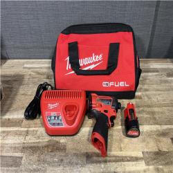 Houston Location AS-IS Milwaukee FUEL Impact Driver and Battery with Charger
