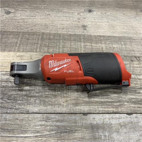 AS-IS Milwaukee FUEL 12-Volt Lithium-Ion Brushless Cordless High Speed 3/8 in. Ratchet (Tool-Only)