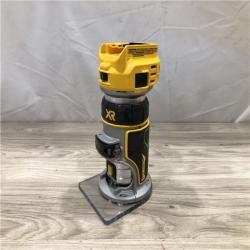 AS-IS DEWALT 20V MAX XR Cordless Fixed Base Compact Router (Tool Only)
