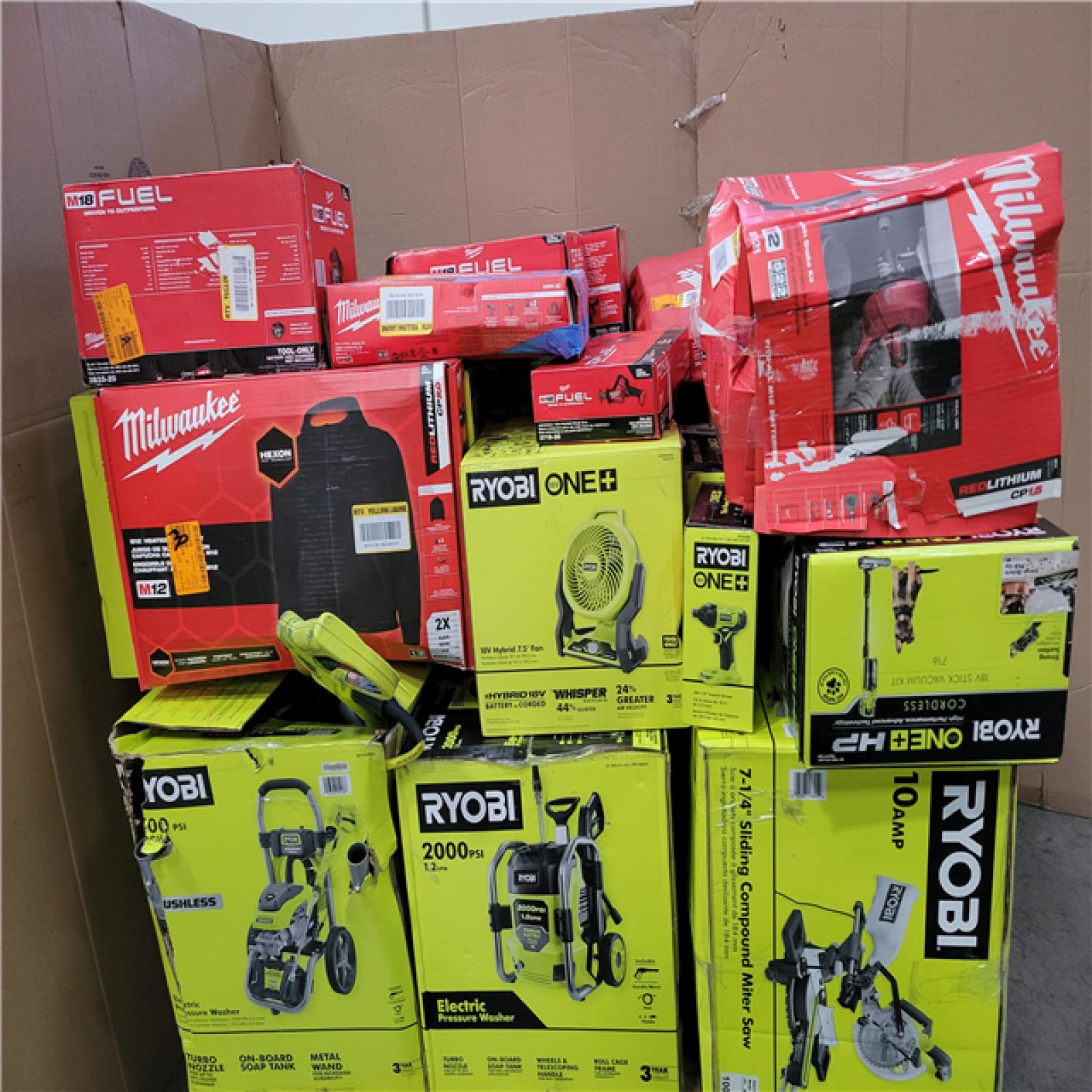 CALIFORNIA AS-IS TOOL PALLET