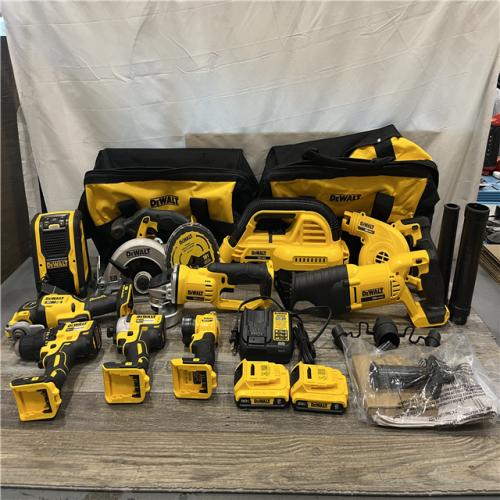 AS-IS DEWALT 20-Volt Max Lithium-Ion (10-Tool) Cordless Combo Kit