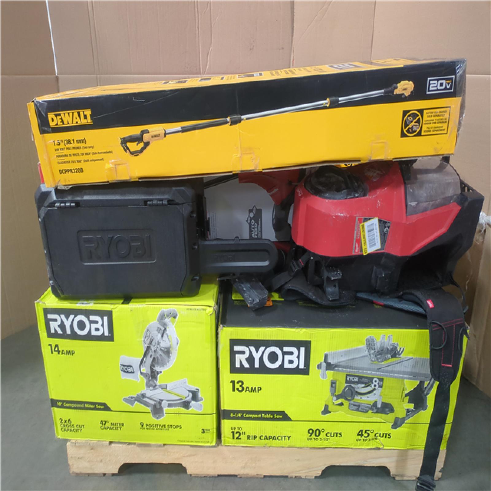 CALIFORNIA AS-IS TOOL PALLET