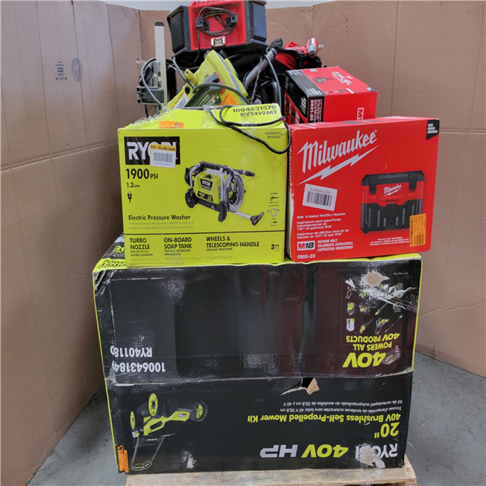 CALIFORNIA AS-IS TOOL PALLET