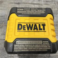 AS-IS DEWALT FLEXVOLT 20V/60V MAX Lithium-Ion 6.0Ah Battery Pack Kit