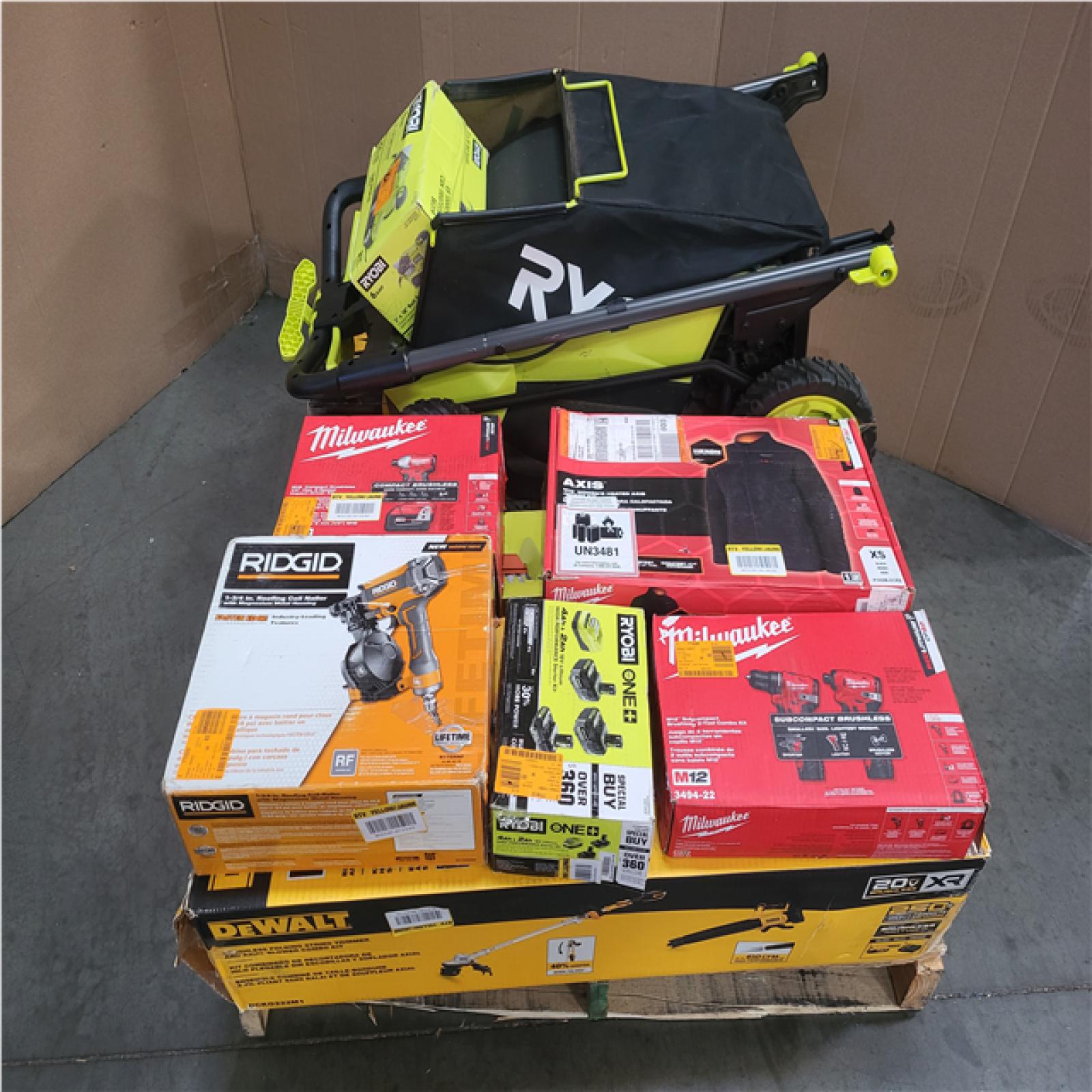 CALIFORNIA AS-IS TOOL PALLET