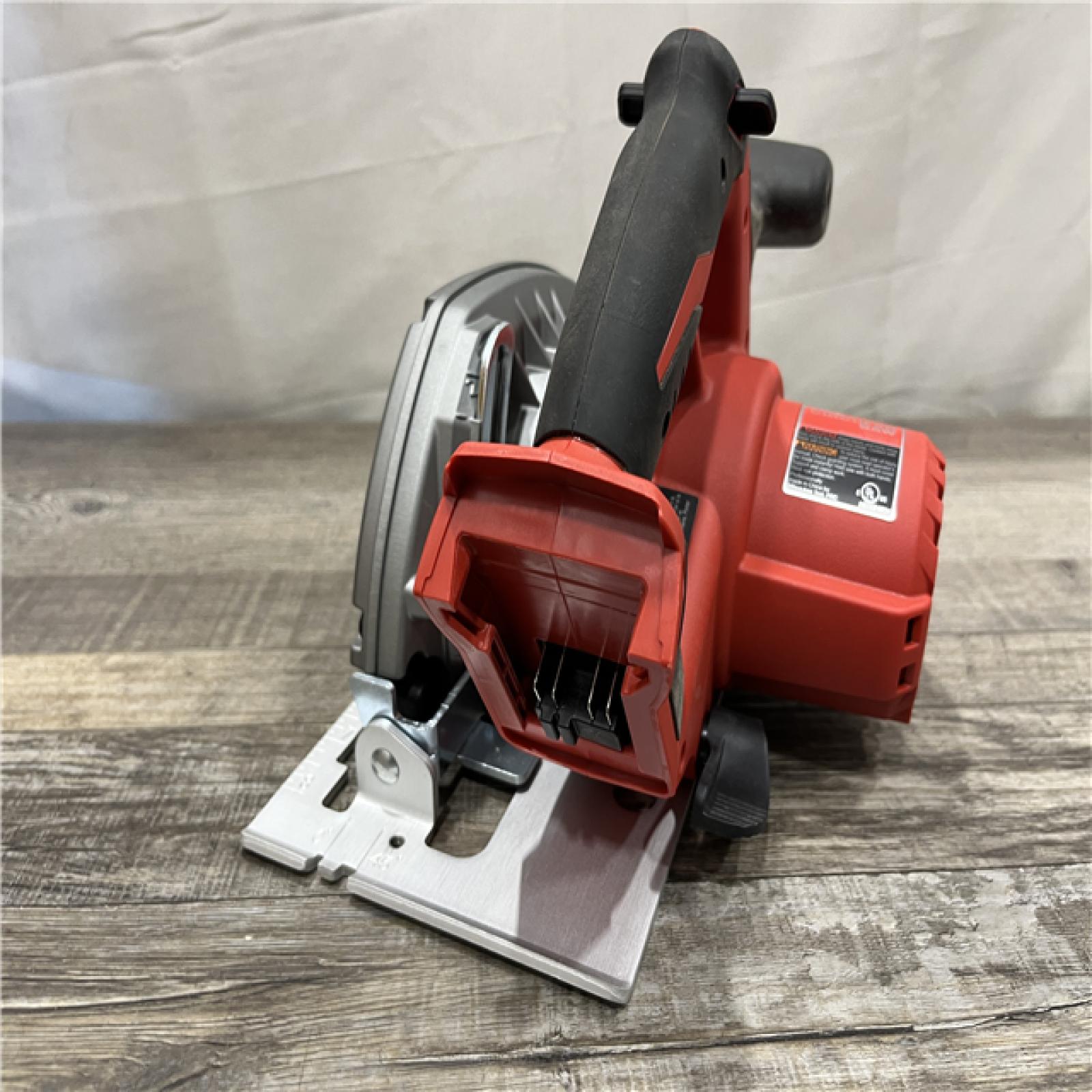 AS-IS Milwaukee 18V Lithium-Ion Cordless 6-1/2 in. Circular Saw (Tool-Only)