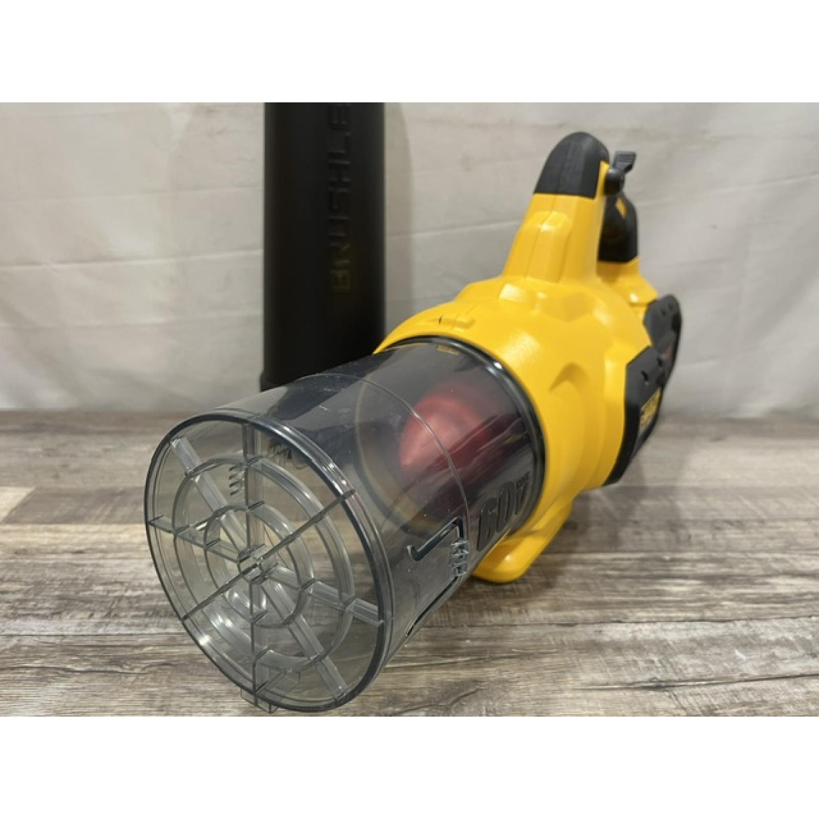 AS-IS DEWALT FLEXVOLT 60V MAX 125 MPH 600 CFM Brushless Cordless Battery Powered Blower Kit