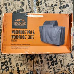 Phoenix NEW Traeger Woodridge Pro Wi-Fi Pellet Grill and Smoker in Black Woodridge (Pro & Elite) Grill Cover