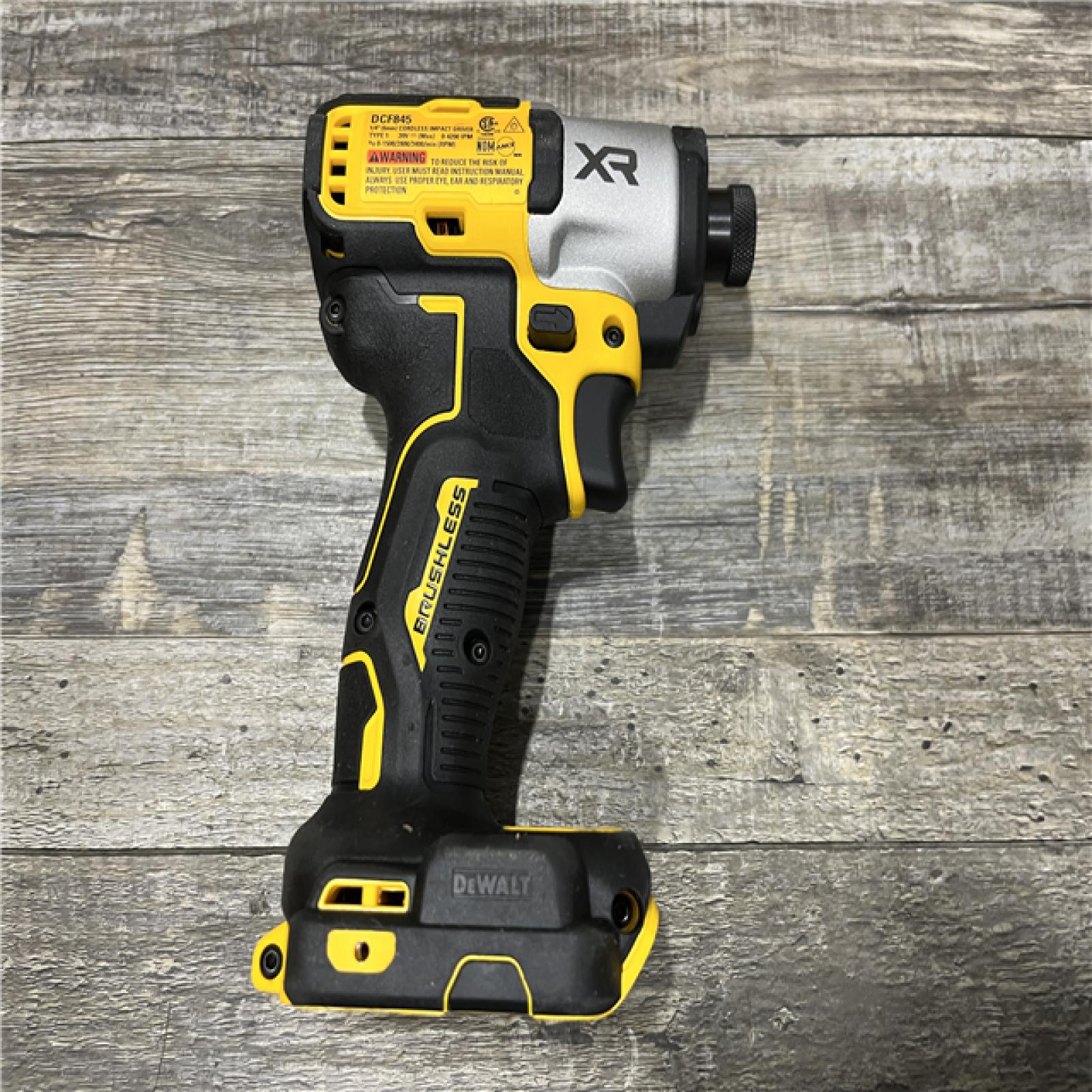 AS-IS DEWALT 20-Volt Maximum XR Lithium-Ion Cordless Brushless 1/4 in. 3-Speed Impact Driver Kit