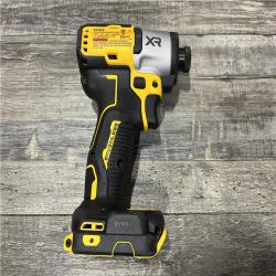 AS-IS DEWALT 20-Volt Maximum XR Lithium-Ion Cordless Brushless 1/4 in. 3-Speed Impact Driver Kit