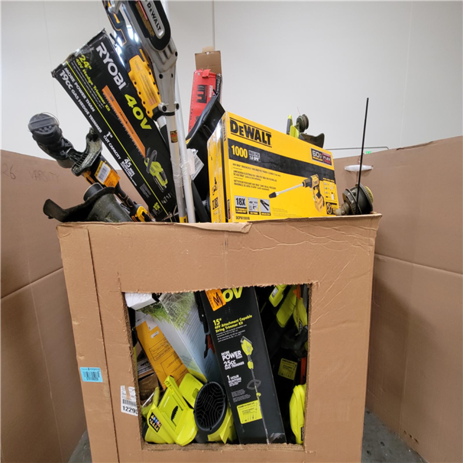 CALIFORNIA AS-IS TOOL PALLET