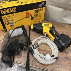 AS-IS Dewalt 20V 550 PSI  1 GPM Cordless Power Cleaner W/ 4 Nozzles Tool-Only DCPW550B