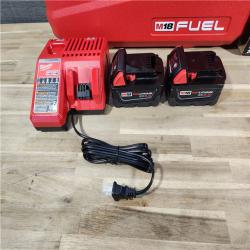 HOUSTON LOCATION - AS-IS (APPEARS LIKE NEW) MILWAUKEE M18 FUEL 18V Lithium-Ion Brushless Cordless Hammer Drill and Impact Driver Combo Kit (2-Tool) with 2 Batteries