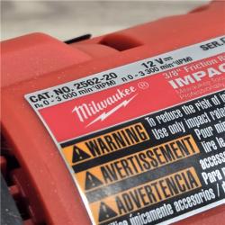 AS-IS Milwaukee M12 FUEL M12 3/8 in. Cordless High Torque Impact Wrench (Tool-Only)