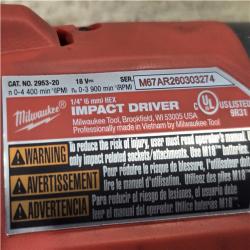 AS-IS Milwaukee FUEL 18V Lithium-Ion Brushless Cordless Hammer Drill and Impact Driver Combo Kit