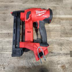 HOUSTON LOCATION - AS-IS MILWAUKEE FUEL 18V Cordless 18-Gauge 1/4 in. Narrow Crown Stapler (Tool-Only)