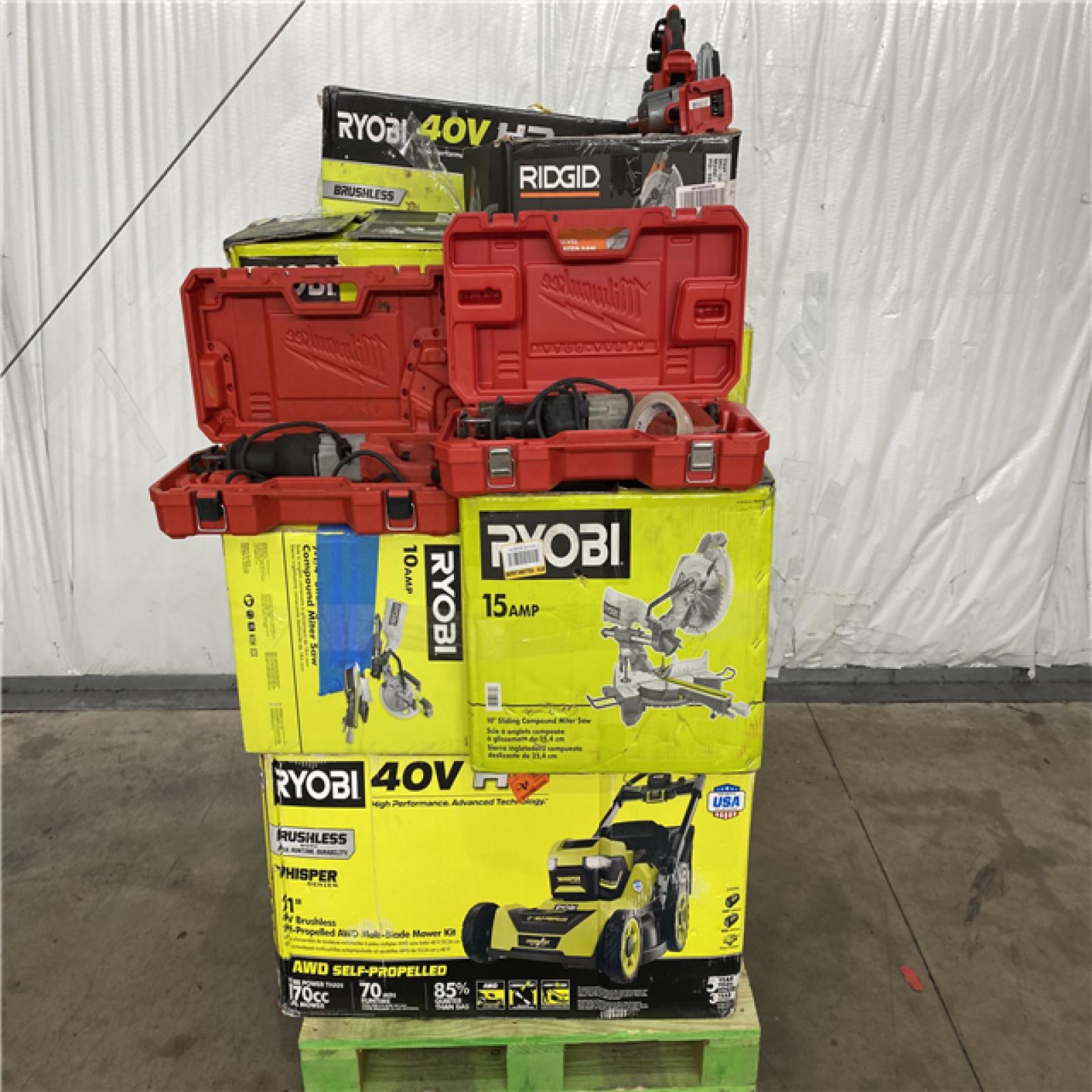 Houston Location AS IS - Tool Pallet