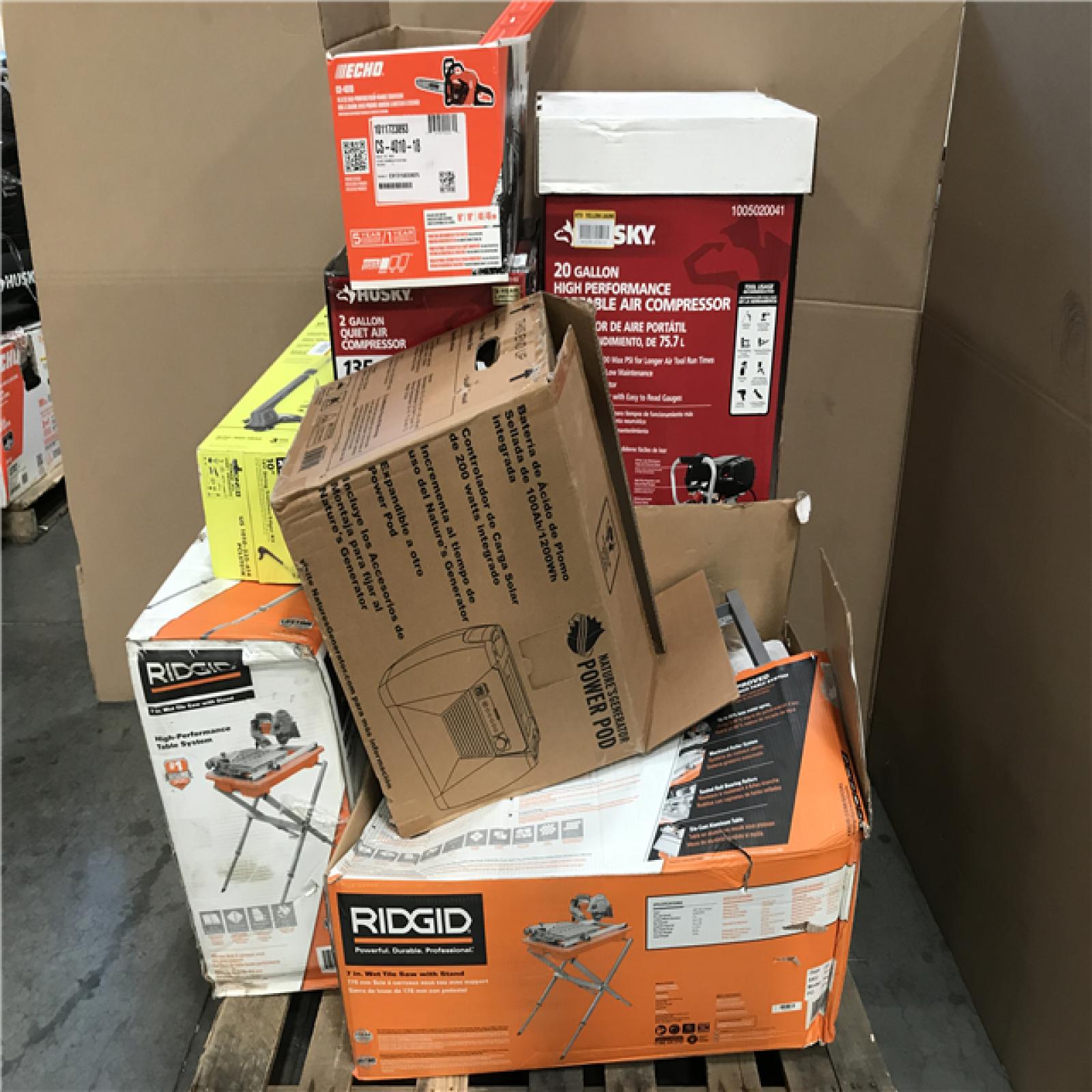 CALIFORNIA AS-IS OUTDOOR POWER EQUIPMENT