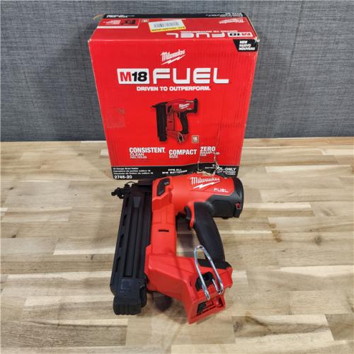 HOUSTON LOCATION - AS-IS (APPEARS LIKE NEW) Milwaukee M18 Fuel 18V Brushless 18-Gauge Brad Nailer 2746-20 (Bare Tool)