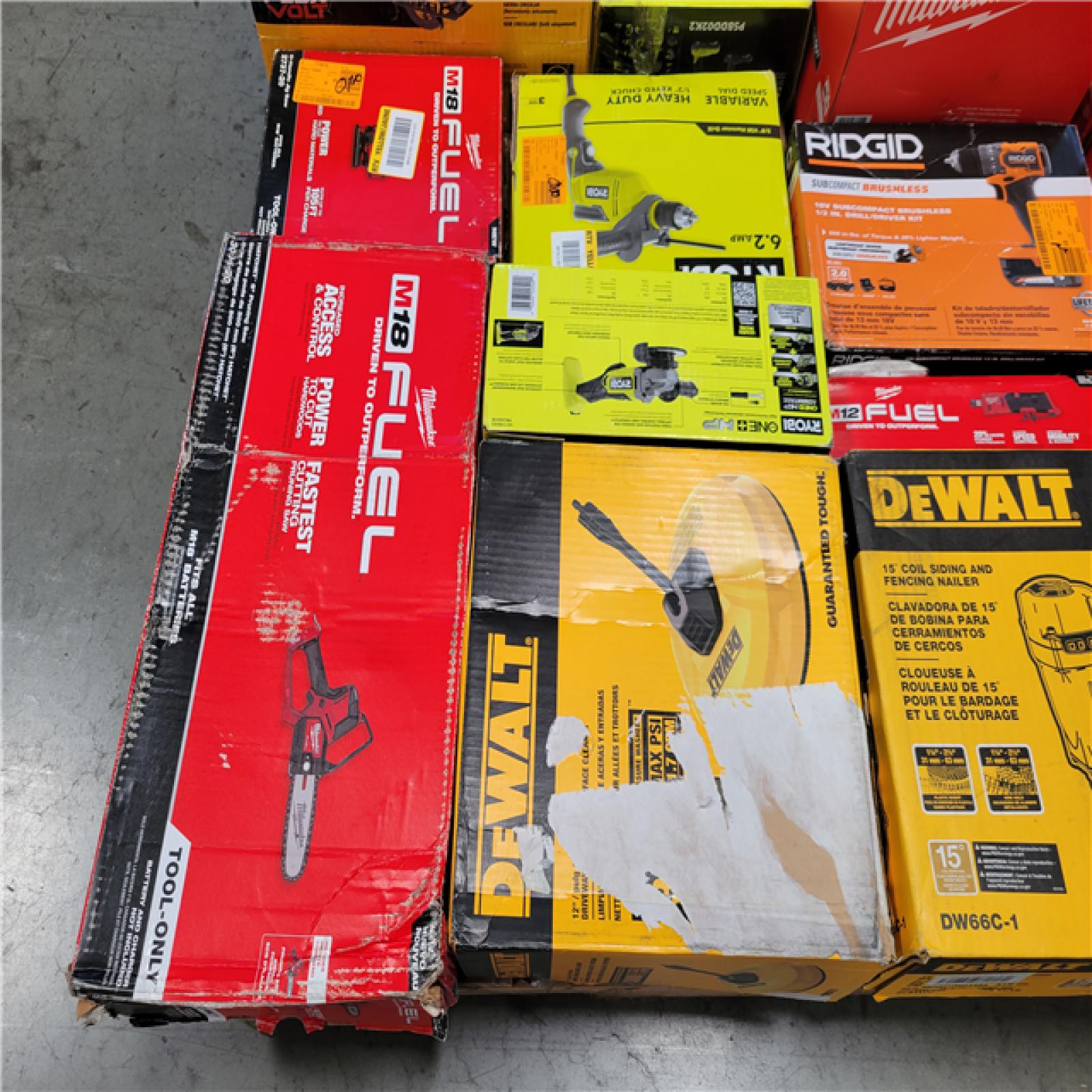 CALIFORNIA AS-IS TOOL PALLET
