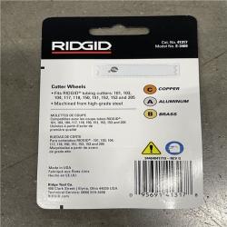 NEW! - RIDGID E-3469 Pipe and Tube Cutter Replacement Wheels for Copper  Brass  Aluminum  Steel/Stainless (Pack of 2)- (36 PACK)